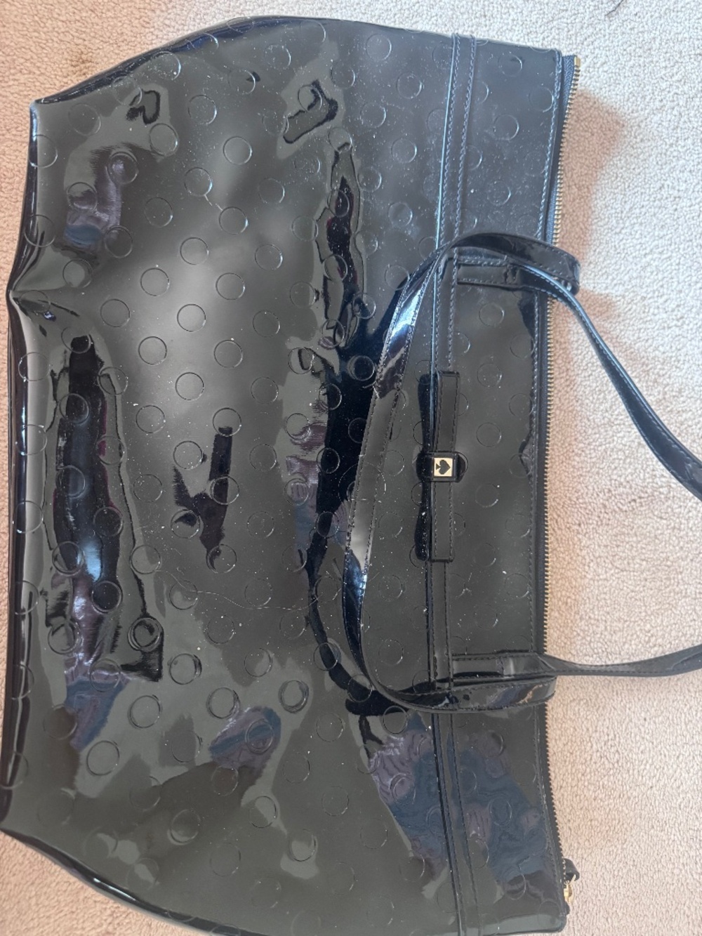 Kate Spade Muted Polka Dot Tote